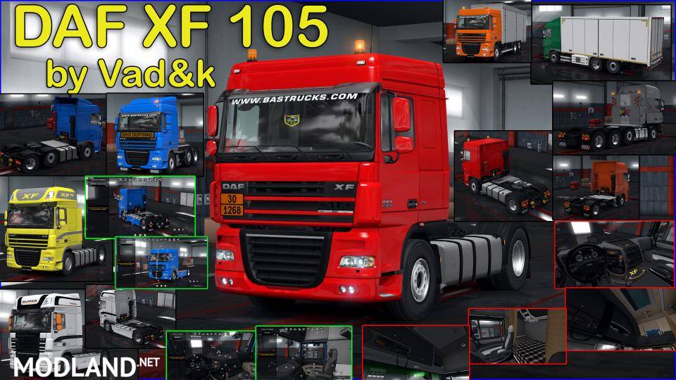 DAF XF 105 by vad&k v7.0 (1.37.Ñ…)