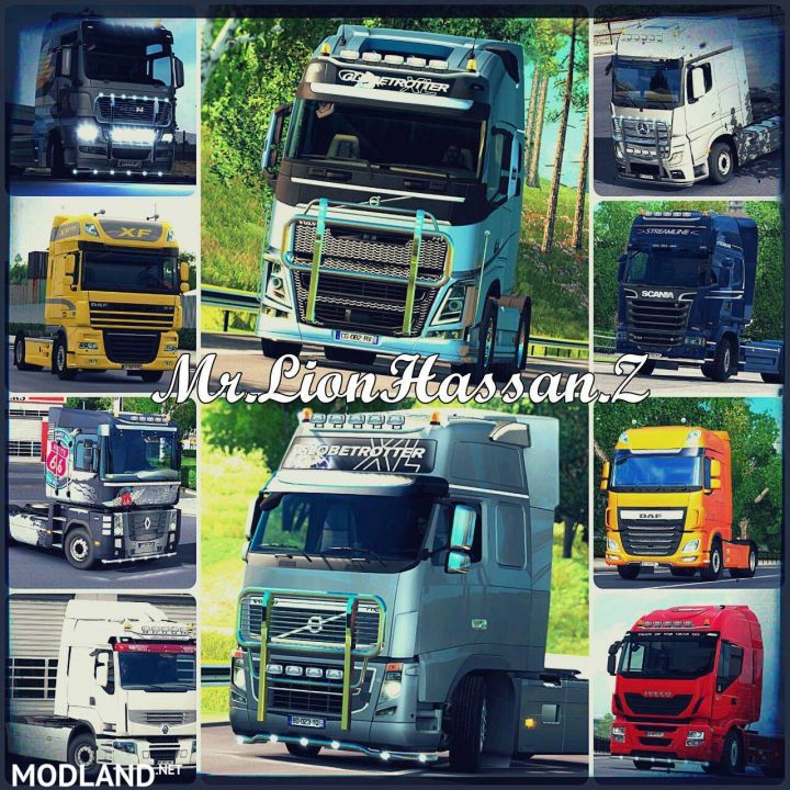 Grill And Engine 750 For ALL Trucks For Multiplayer ETS2