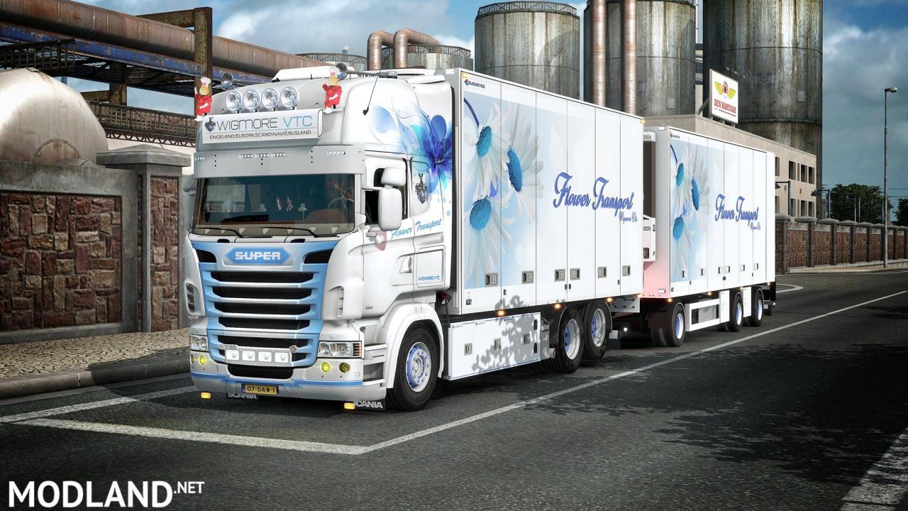 Scania RS Tandem Wigmore VTC (Flowers)