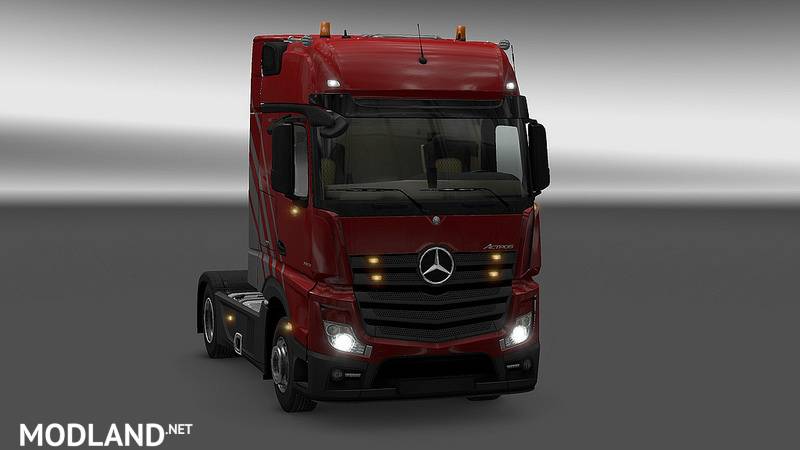 Actros MP4 plastic parts & more for