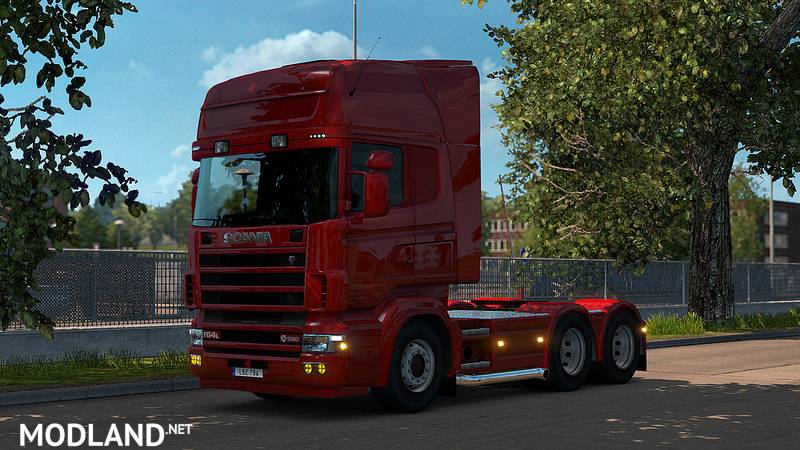 Scania R4 series addon for RJL Scanias