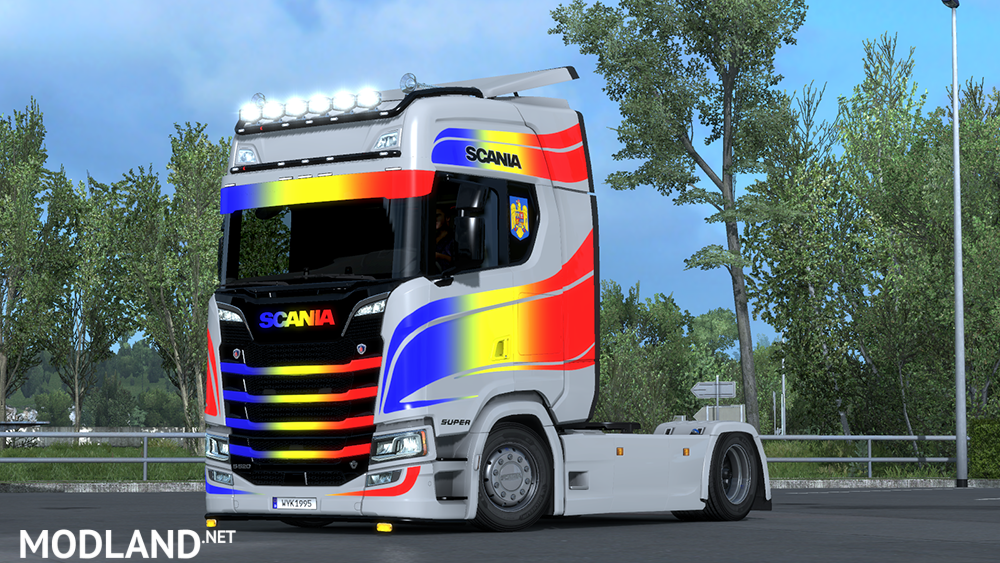 Romania National Day Scania S 2016