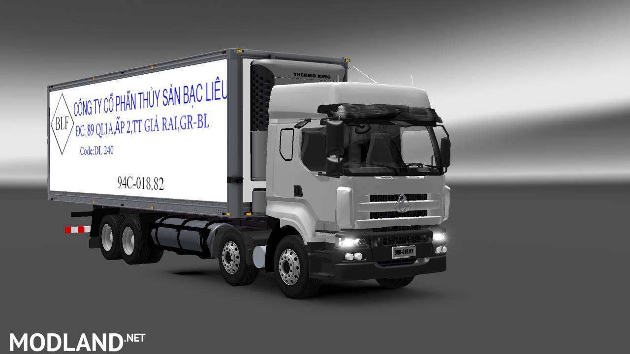 Frozen chenglong trucks 1.24 1.25 1.26