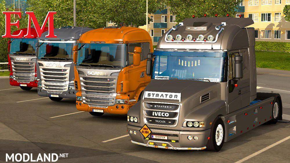 Iveco Strator and Volvo FH 2013 Tuning