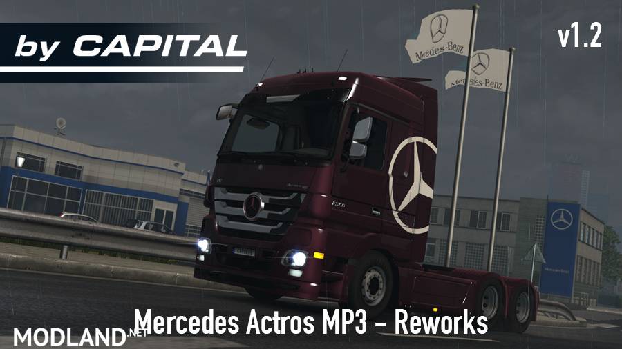 Mercedes Actros MP3 Reworks – ByCapital