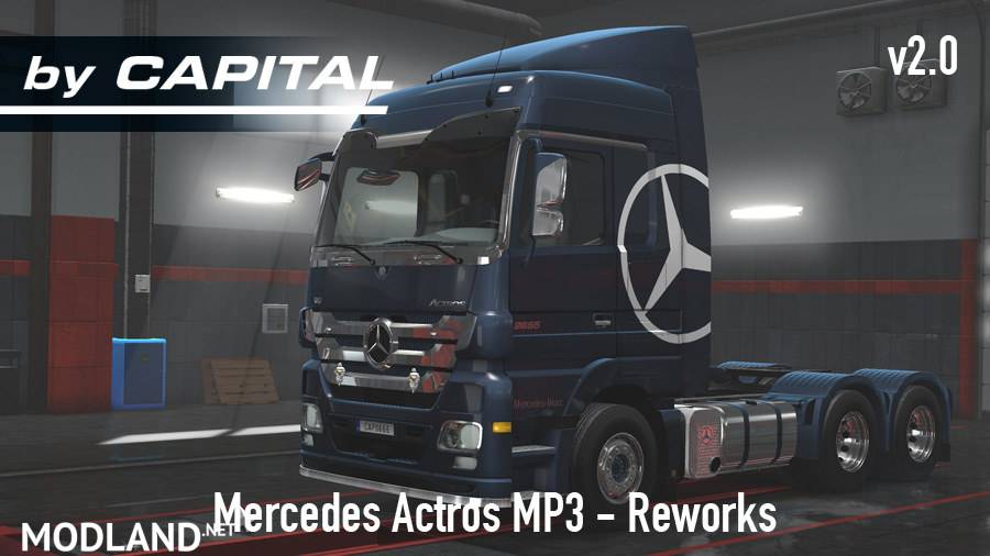 Mercedes Actros MP3 Reworks - ByCapital v2.0 (1.31)