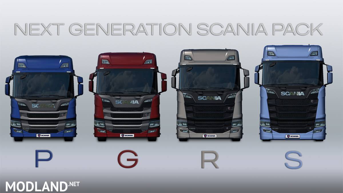 Next Generation Scania P G R S v 2.1 [UPD 15.05.20] 1.37