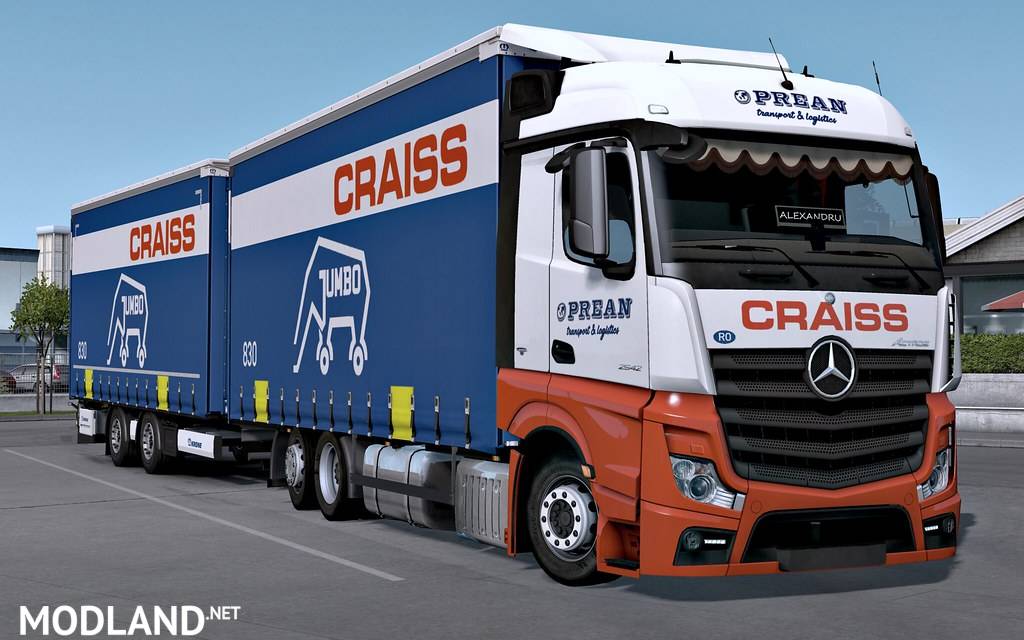 Mercedes Actros MP4 edit by Alex v1.6 [1.37]