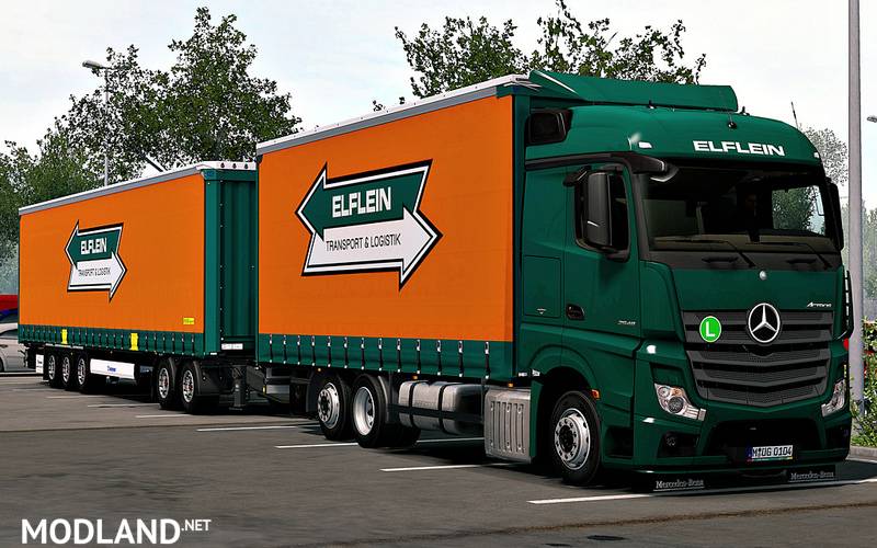 Actros MP4 Edit + Rigid Chassis v 1.1 (1.33)