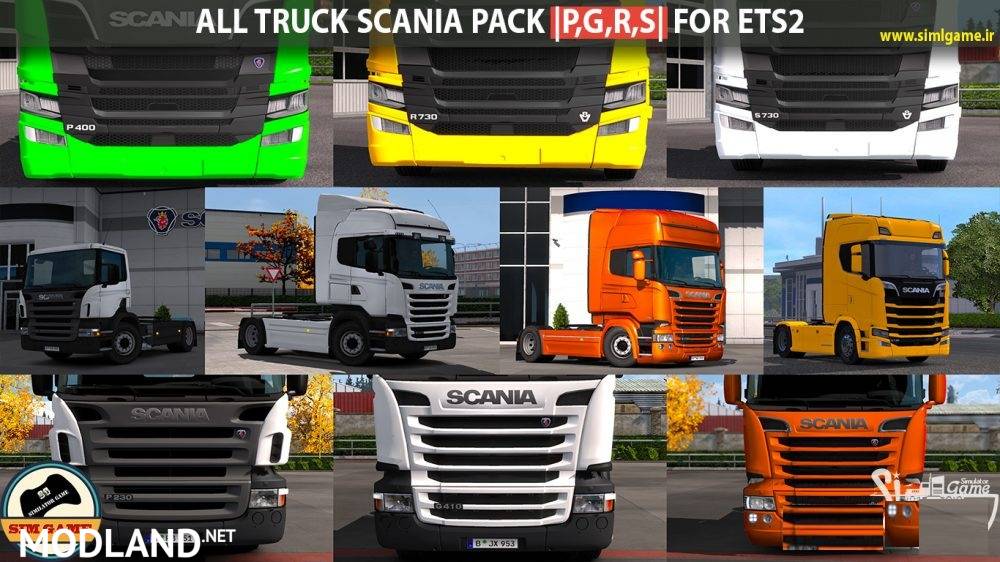 All Truck Scania Pack (P,G,R,S)