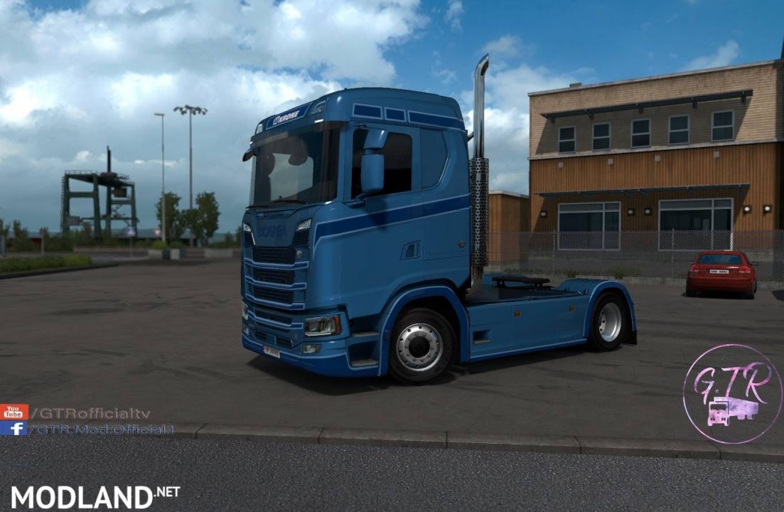 Cabin Without Fairing for Scania S Next Gen
