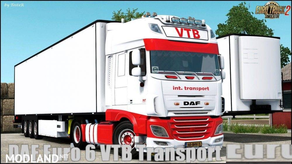 DAF E6 VTB Transport Edition + Trailer