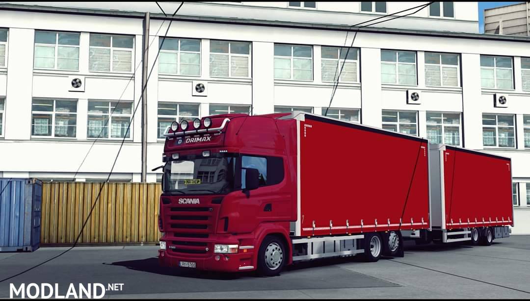 Scania R tandem for 1.36