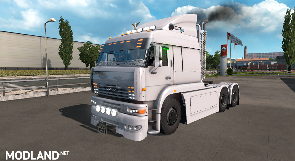Kamaz 6460 TURBO DIESEL V8 1.36.x