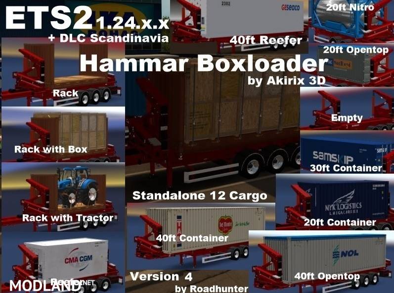 Hammar Container Lader