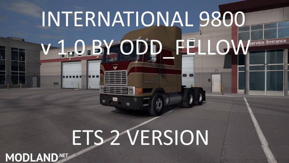 International 9800 v 1.0 for ETS2 by odd_fellow