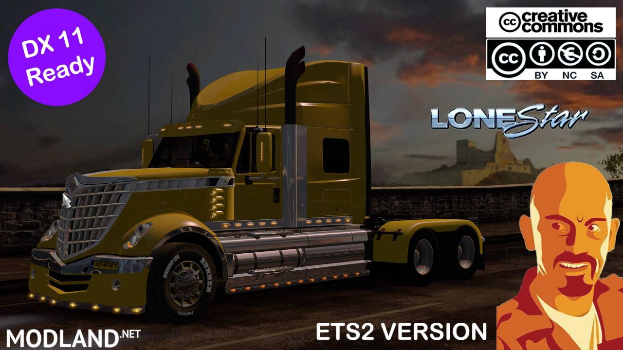 INTERNATIONAL LONESTAR REWORKED ETS2 1.35.x DX11