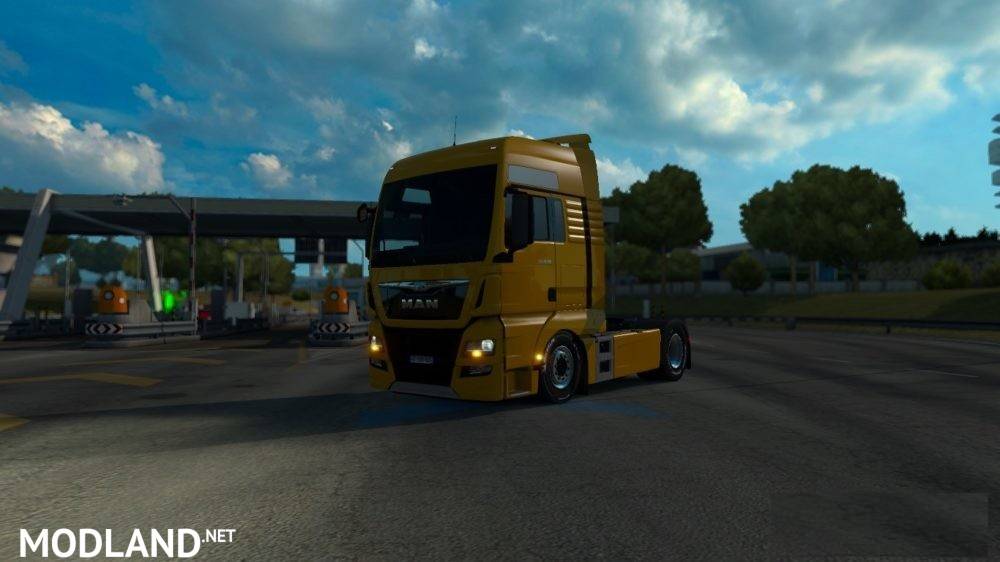 Man Tgx Euro 6 Interior + Low Chassis