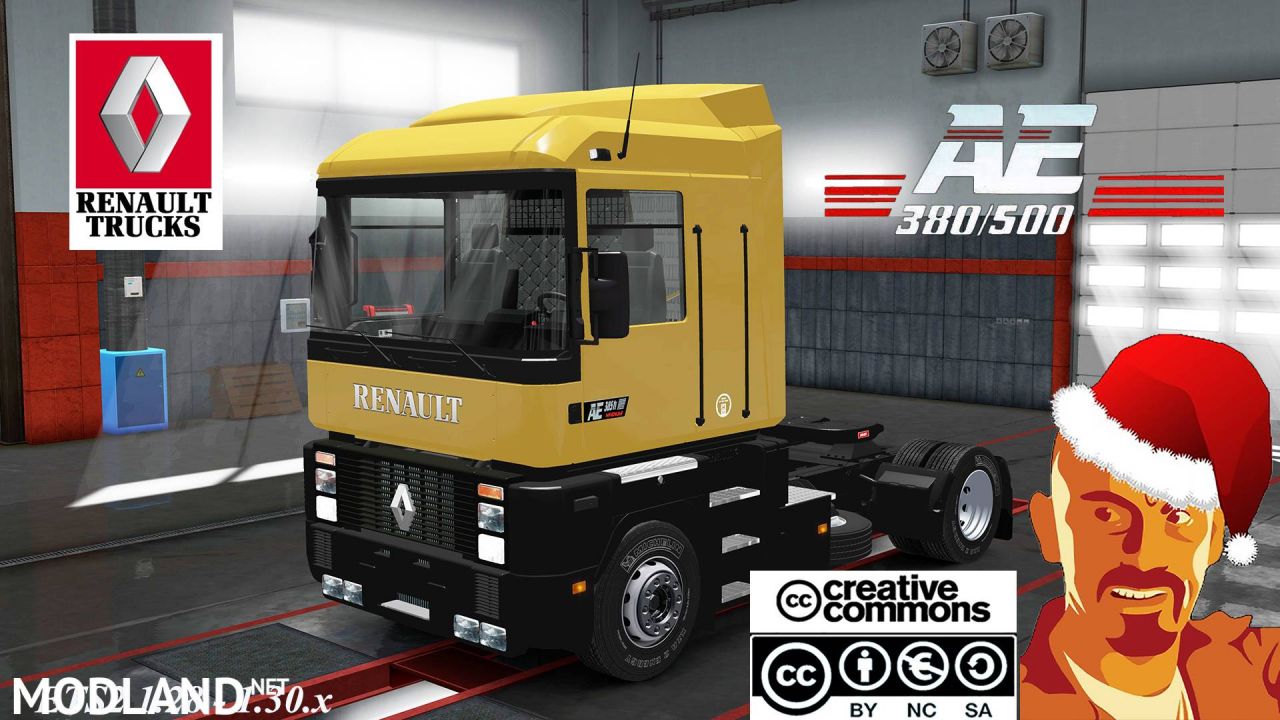 RENAULT AE MAGNUM ETS2 1.28-1.30.x