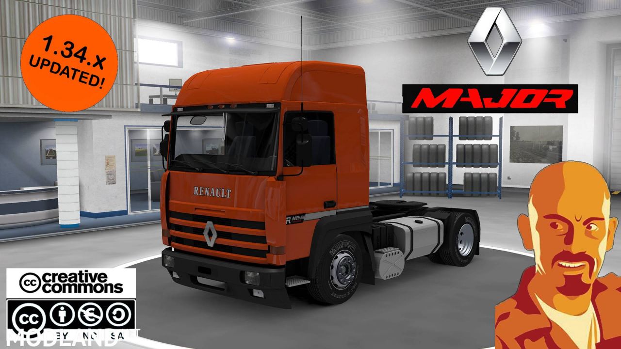 RENAULT MAJOR ETS2 1.34.x