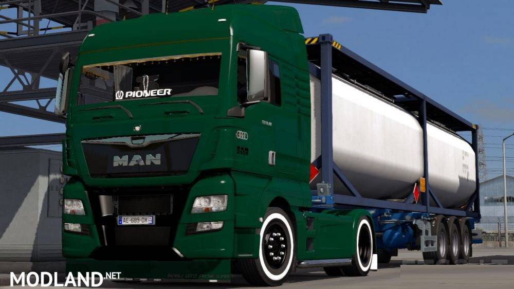 MAN TGX Euro 6 Etiket 1.36