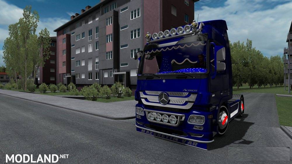 Mercedes Actros Edit v2 By NurettinS