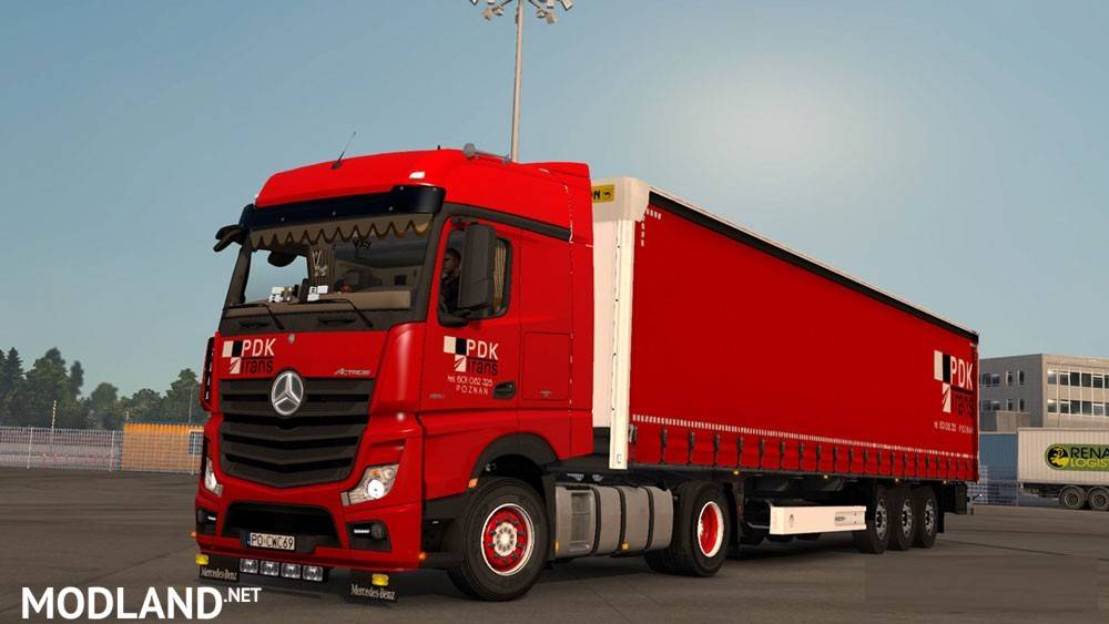 Mercedes Actros MP4 + Wielton PDK