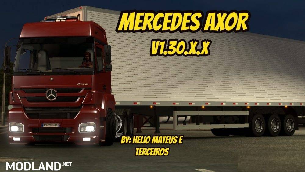 Mercedes Axor BR version 1.30.x ETS2