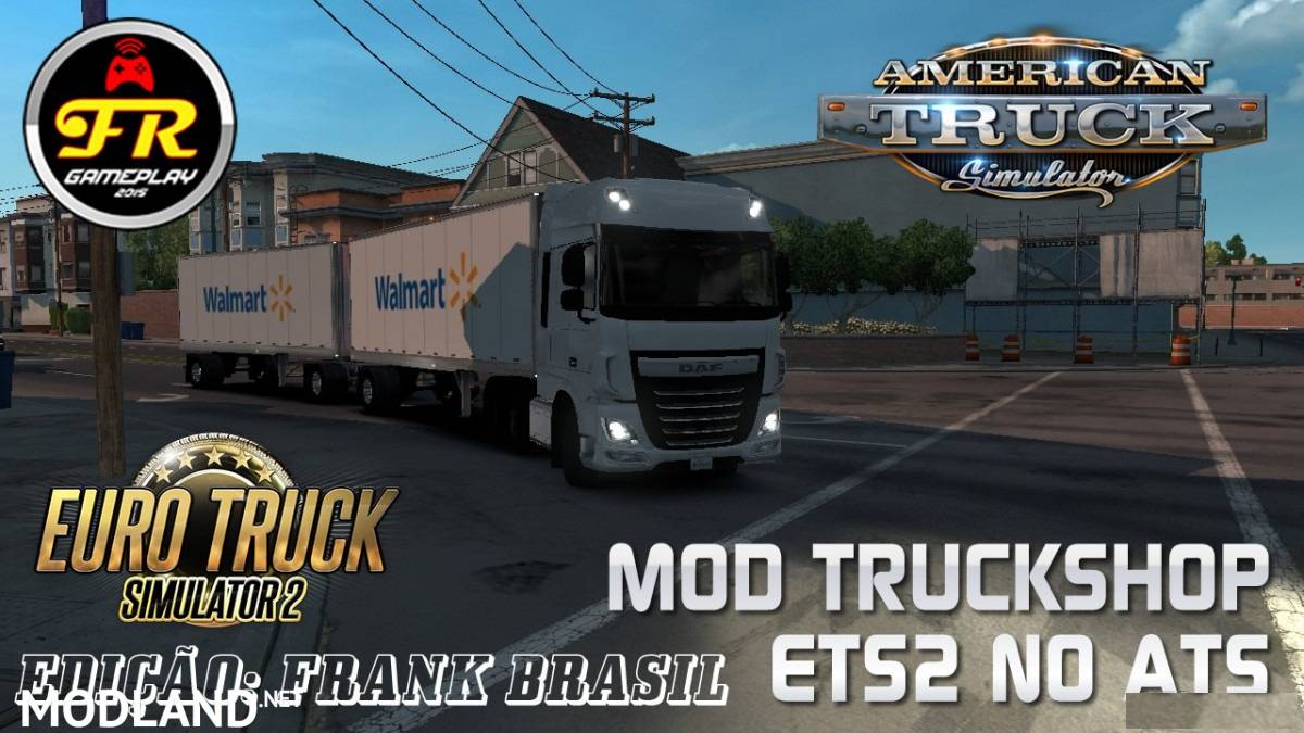 Mod Truck Shop ETS2 in ATS