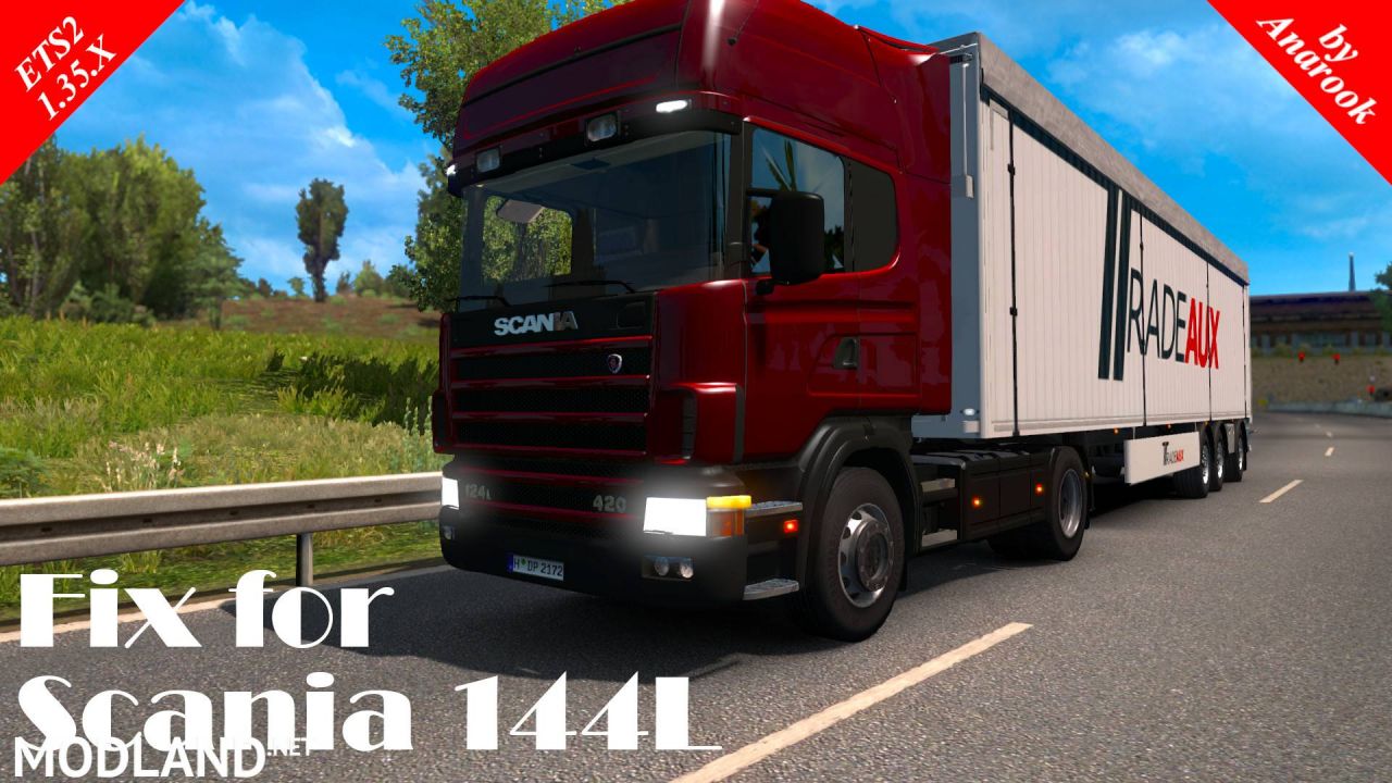 Fix for Scania 144L [ETS2 1.35.x]