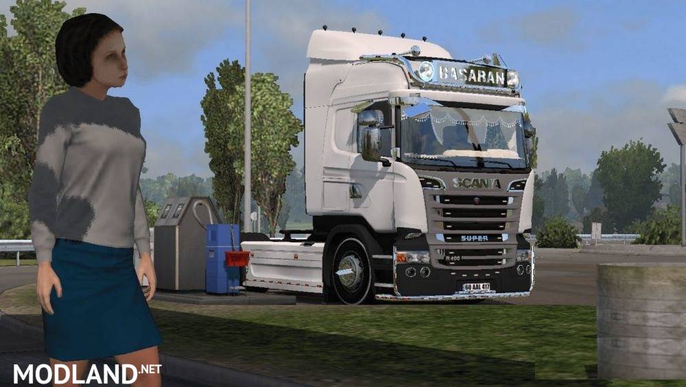 ETS2 Turkish Real Truck BaÅŸaran R400 v 2.0 + Engine Sound