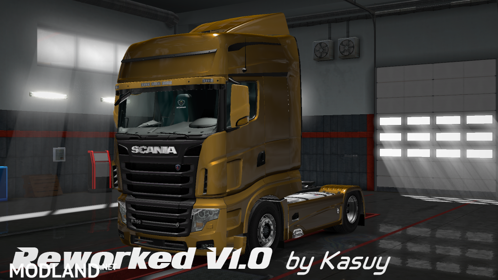 SCANIA R700 Reworked V1.0 for 1.28.X