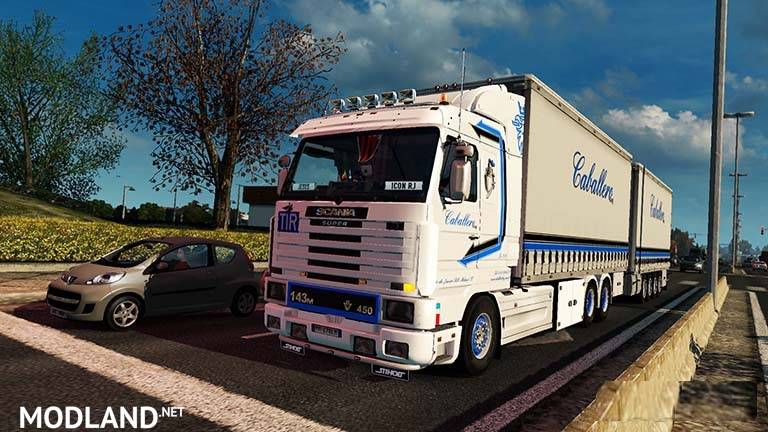 Scania 143M Tandem