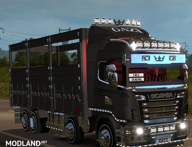 Scania G420 8×4 Pickup