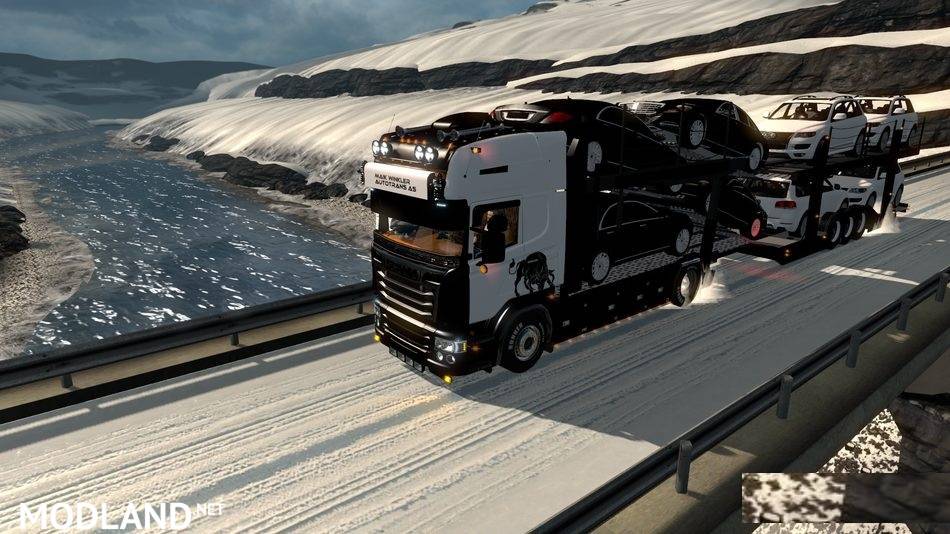 Scania V8 with Trailer