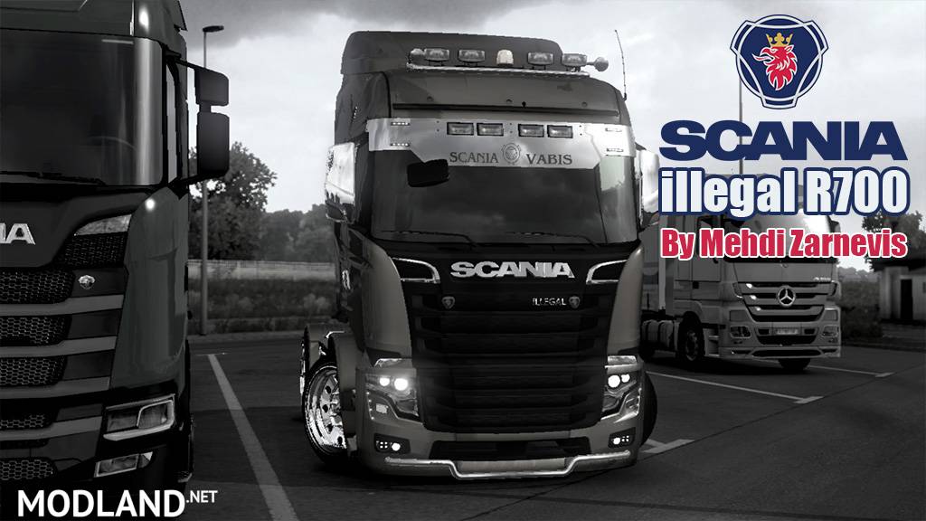 Scania R700 illegal v1.33.2 Reworked By Mehdi Zarnevis