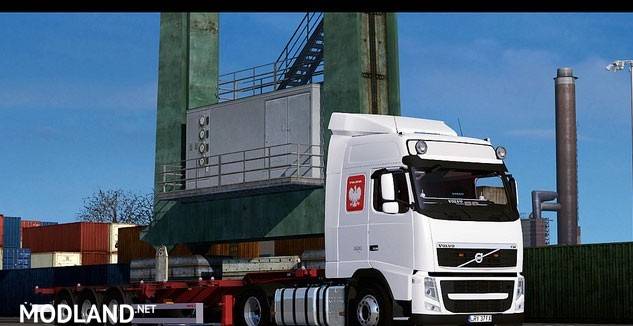 Volvo FH 13 Globetrotter + Container Platform