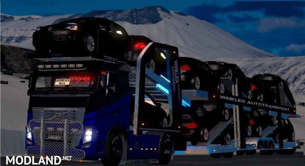 Volvo FH 2009 Autotransporter/ Carcarrier