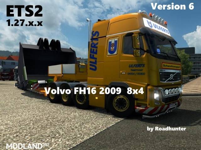 Volvo FH 2009 8×4 Ulfers