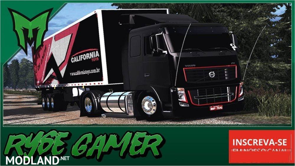 Volvo FH Classic Edit BR Canal Ryse Gamer