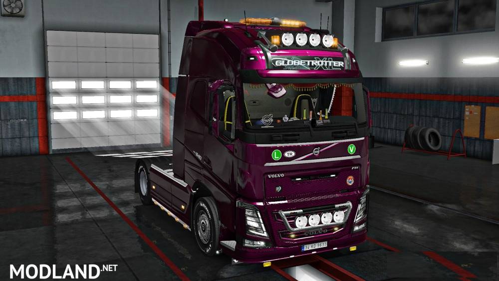New Volvo FH16 Accessories + Interior v 4.5 [1.31x]