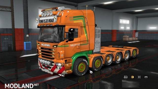Scania R Zeeuwse Trucker update 1.32.x