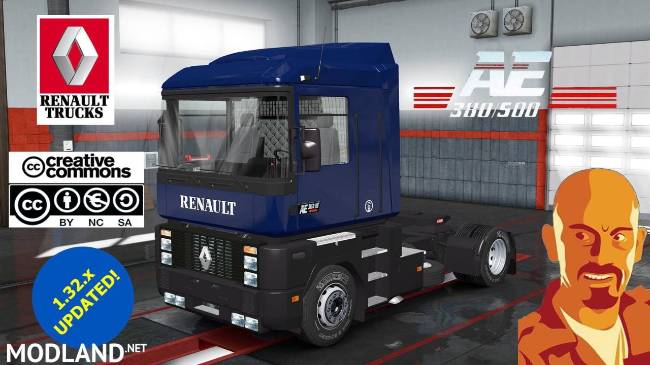 RENAULT AE MAGNUM ETS2 1.32.x