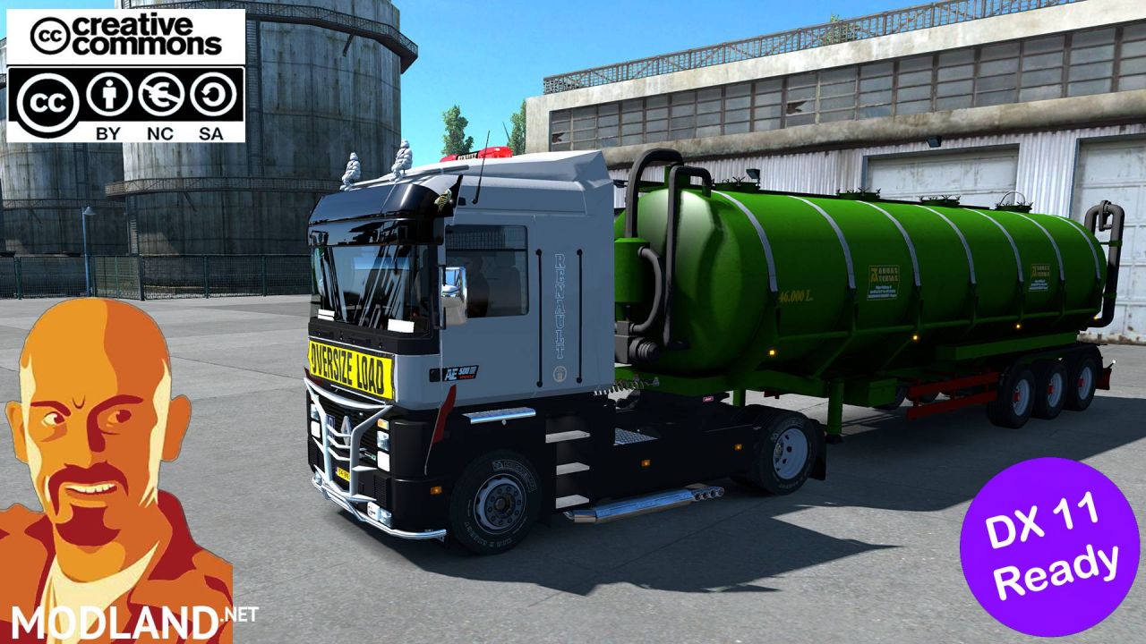 RENAULT AE MAGNUM ETS2 1.35.x DX11