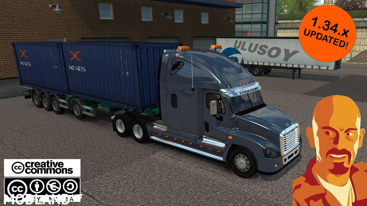 FREIGHTLINER CASCADIA ETS2 1.34.x