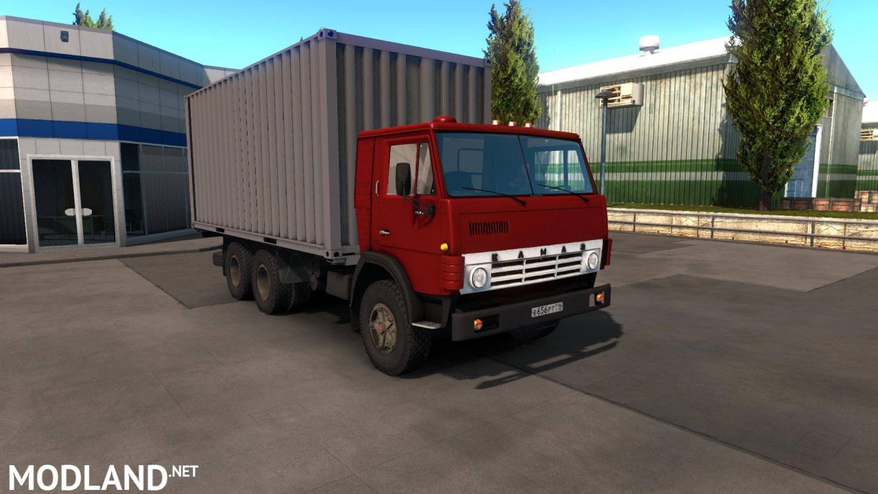 ETS2 Mods Pack - Kamaz Trucks Pack 1.34.x