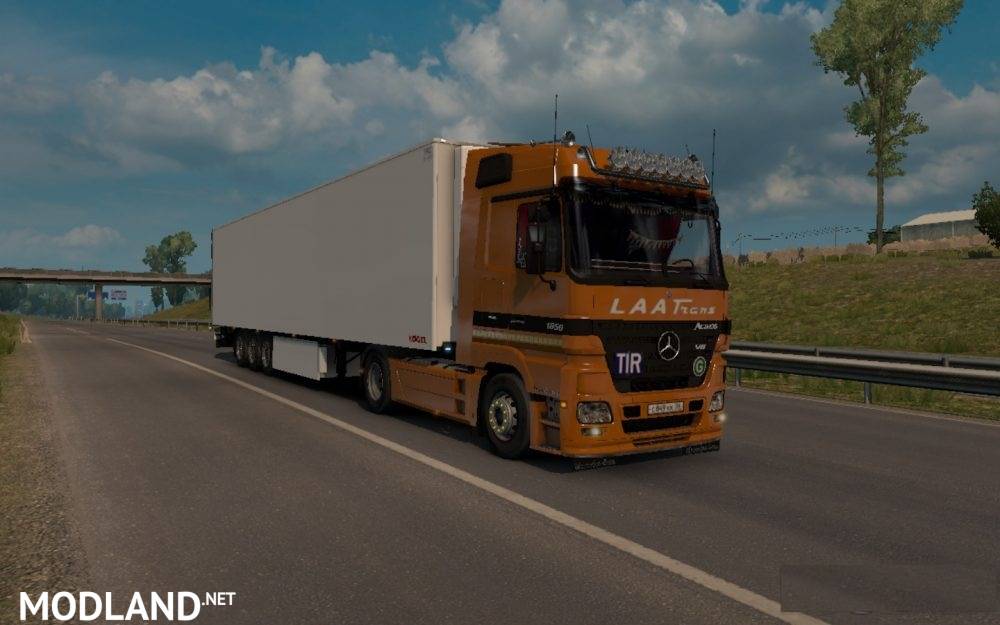 Mercedes Actros MP2 v7.0 Nikola Edit