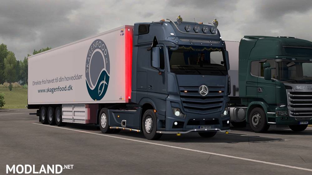 New Actros plastic parts & more