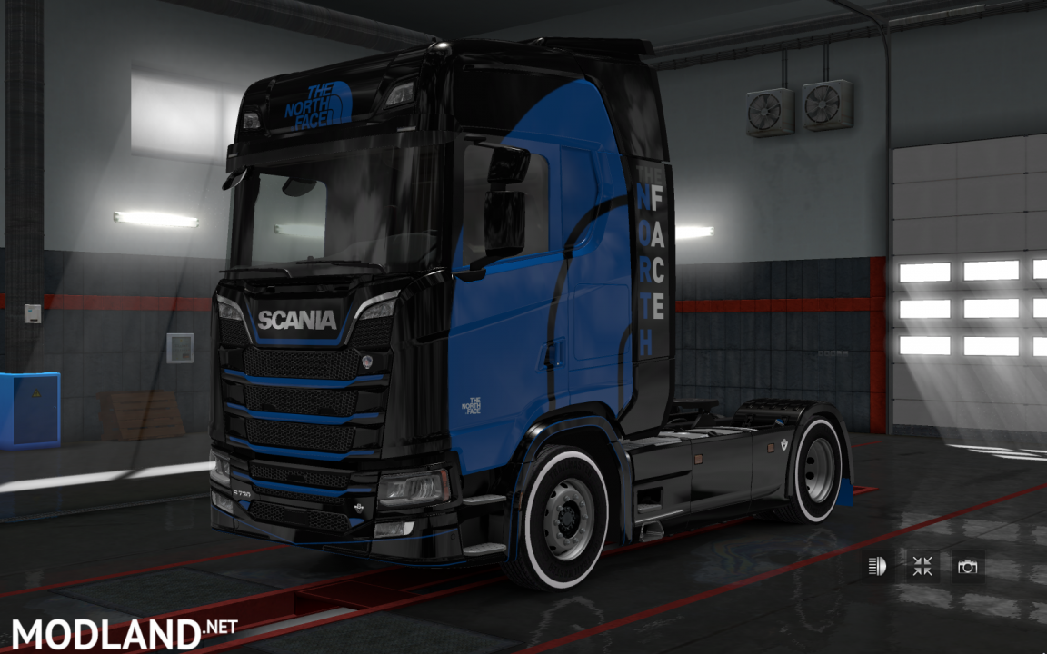 SCANIA S730 & PROFILINER TRAILER(THE NORTH FACE PACKS)