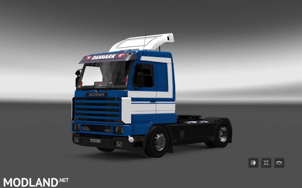 Scania 143 + Trailer Shmitz